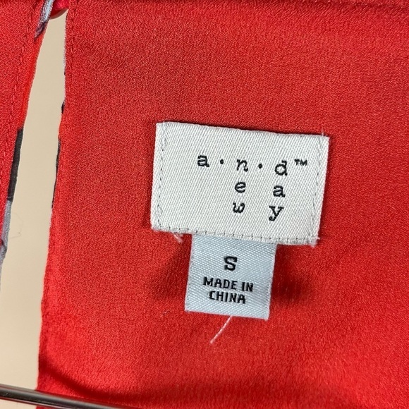 a new day Small Floral Asymmetrical Ruffle Flowy Spring Retro Midi Dress Formal - Picture 8 of 10